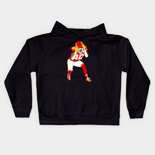 Isiah Pacheco Kids Hoodie by Qrstore
